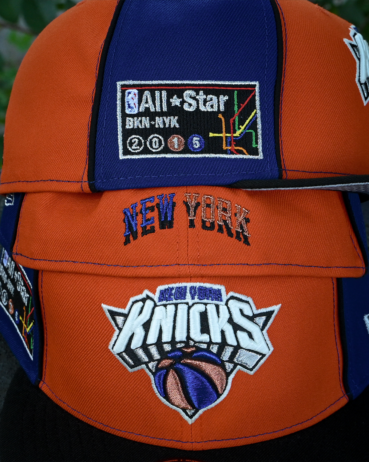 New York Knicks 2015 All Star Orange/Royal/Black 59Fifty New Era