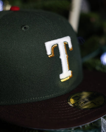 Texas Rangers 1959 All Star Game Dark Sea Weed/Burnt Wood 59Fifty New Era