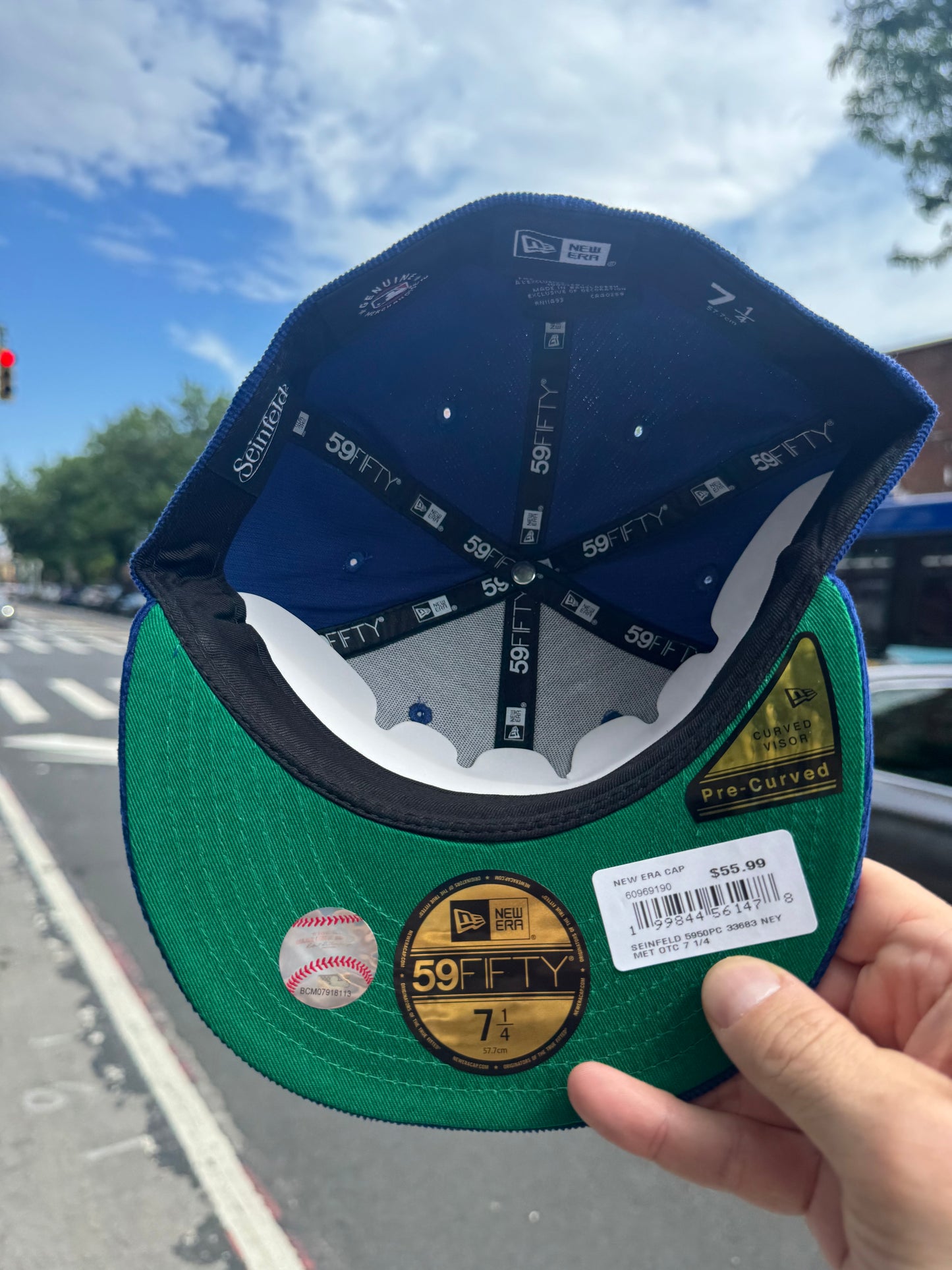 New York Mets Seinfeld Royal Corduroy 59Fifty New Era