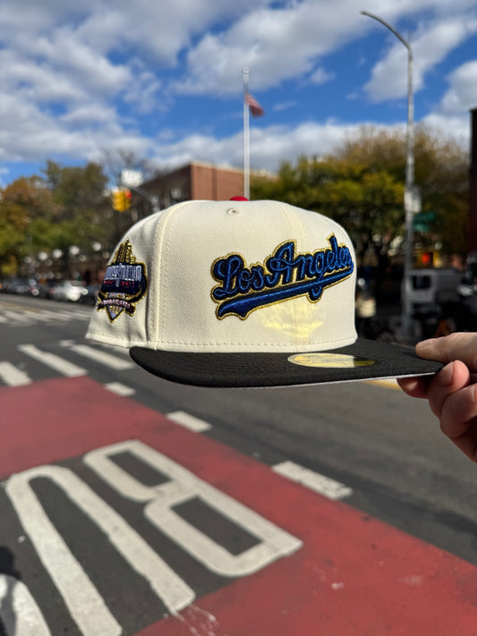 Los Angels Dodgers 40th Anniversary Chrome White/Black 59Fifty