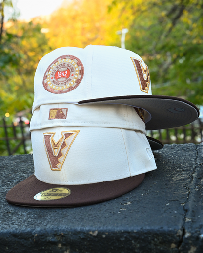 Arizona Diamondbacks 1942 All Star Game Chrome White/Walnut 59Fifty New Era