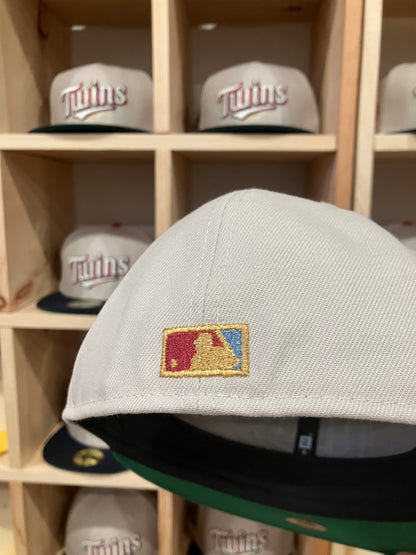 Minnesota Twins 60 Seasons Stone/Night Shift Navy 59Fifty New Era Hat