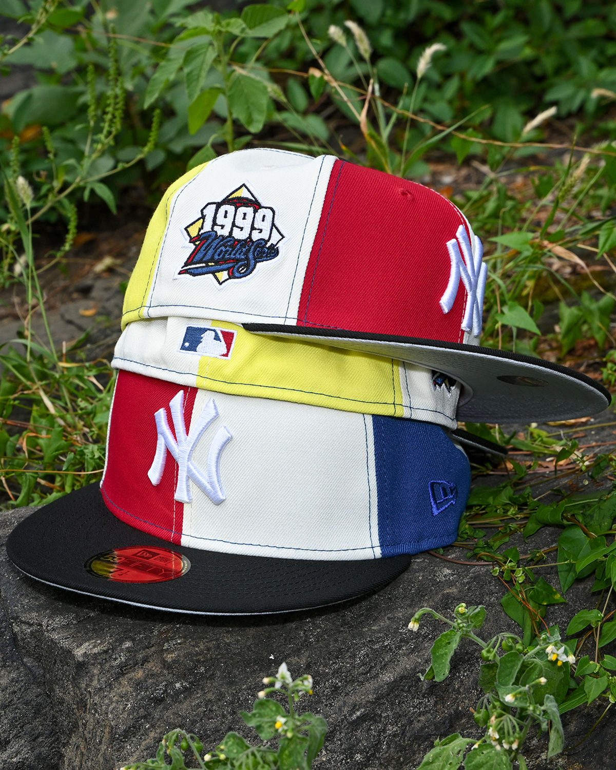 ウェア Yankee hat Restock! New York Yankees 1999 World Series Chrome White/Black