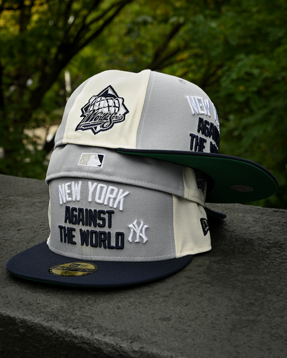 New York Yankees 1999 World Series Against The World Grey/Navy 59Fifty New Era