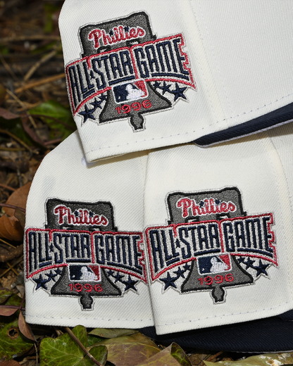 Restock! Philadelphia Phillies 1996 All Star Game Chrome White/Navy 59Fifty New Era
