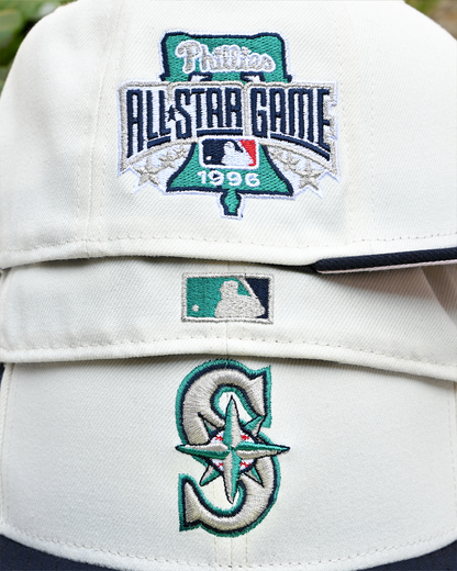 Seattle Mariners 1996 All Star Game Chrome White/Navy 59Fifty New Era