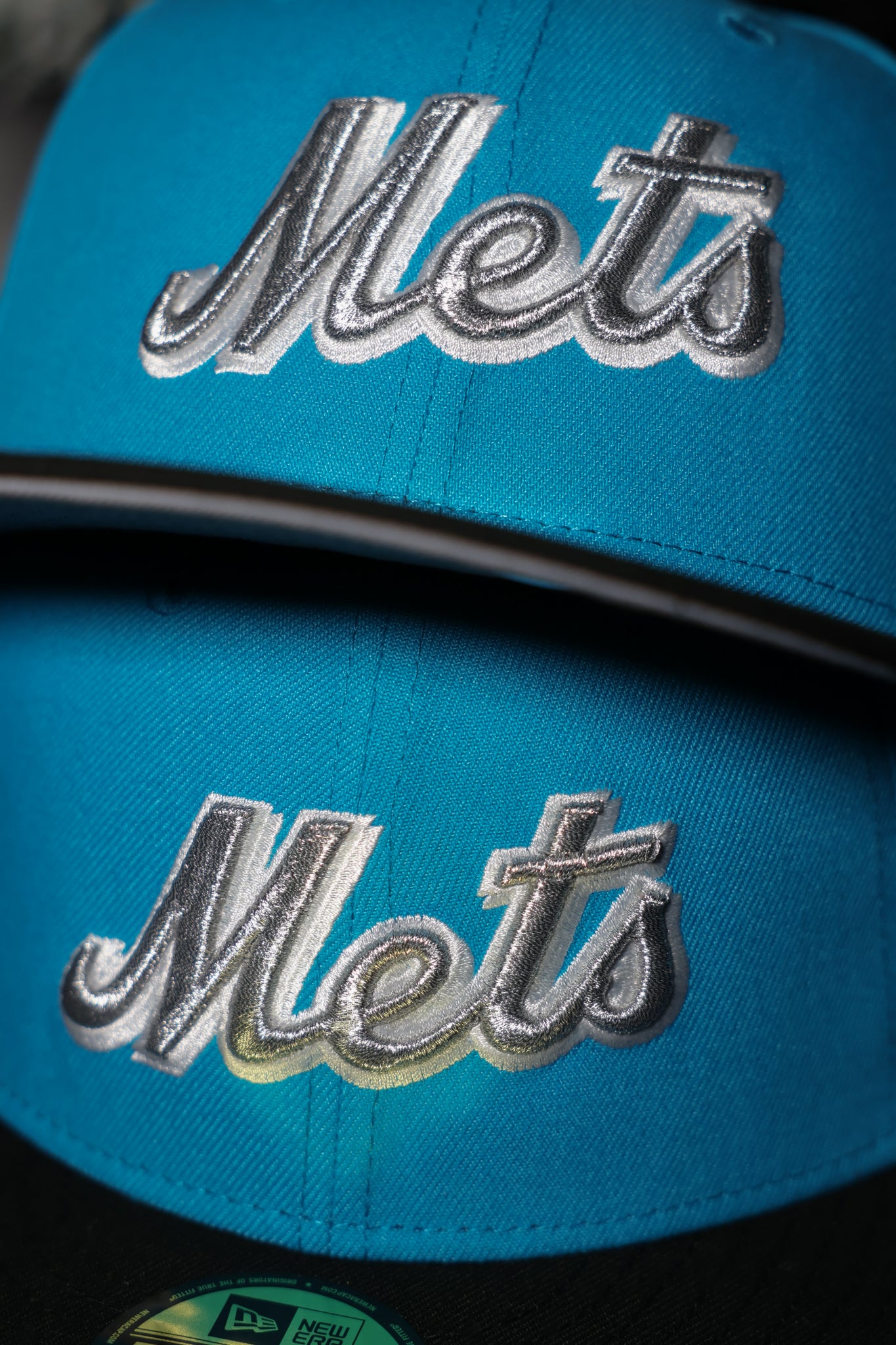 New York Mets 25th Anniversary Blue Jewel/Black 59Fifty New Era