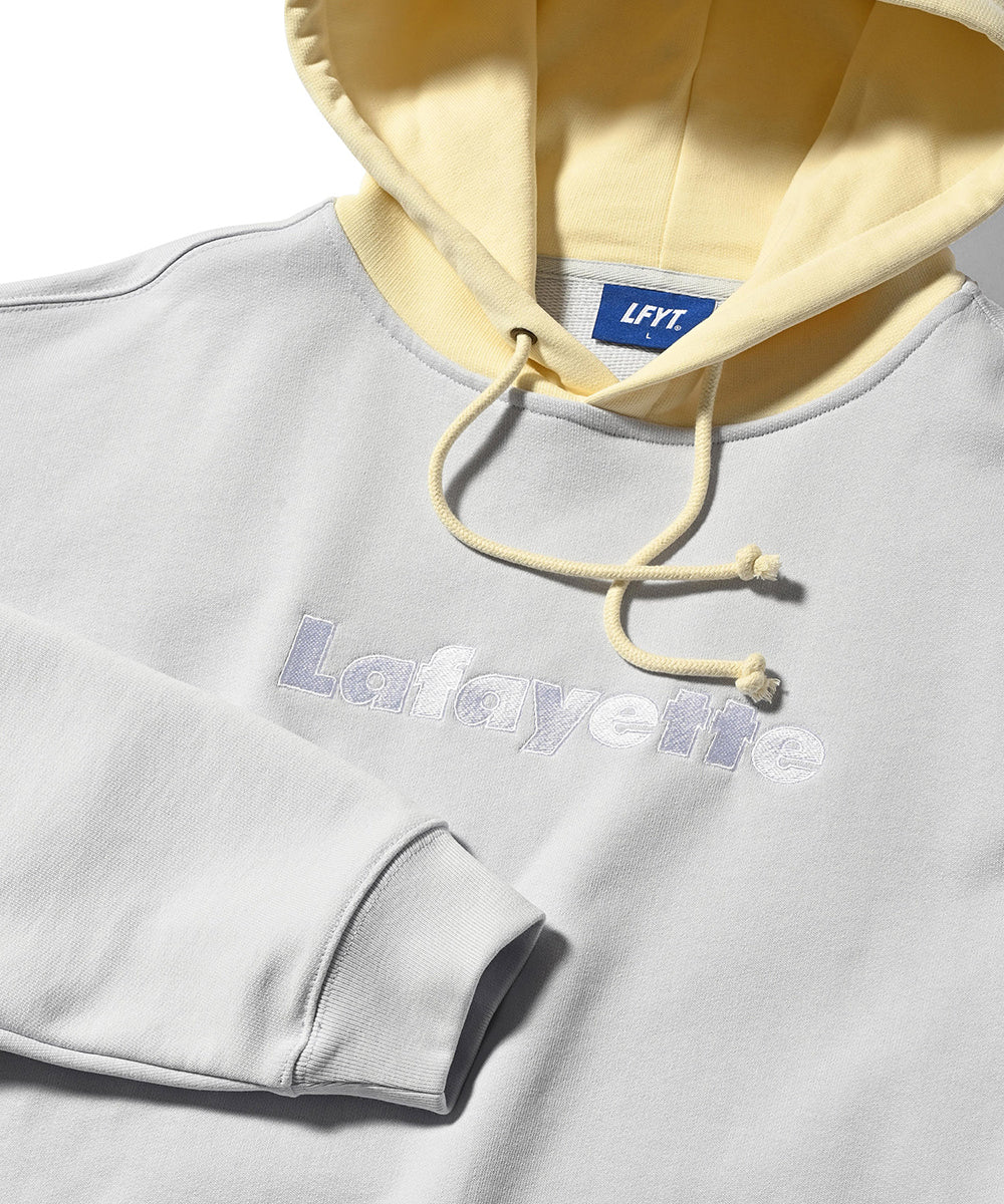 LFYT Lafayette Logo 2Tone Hoodie – HOMEGAME NEW YORK