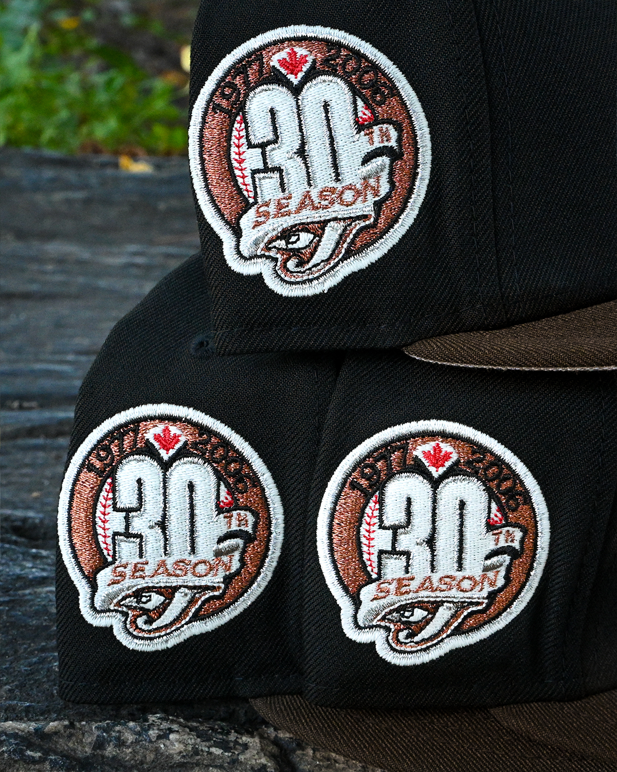 Toronto Blue Jays 30 Season Black/Walnut 59Fifty New Era