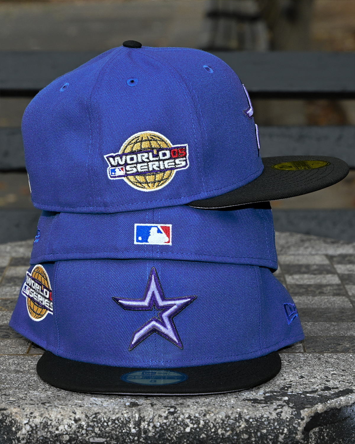 Houston Astros 2005 World Series Indigo Black 59Fifty New Era