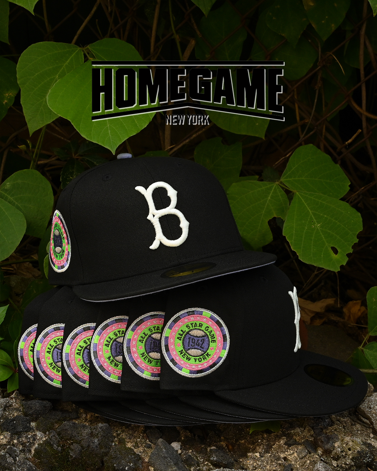 Brooklyn Dodgers 1942 All Star Game Black 59Fifty New Era