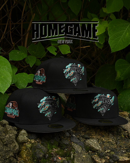 PRE-ORDER! NEW YORK KNICKS CHAMPIONS BLACK/TEAL 59Fifty New Era