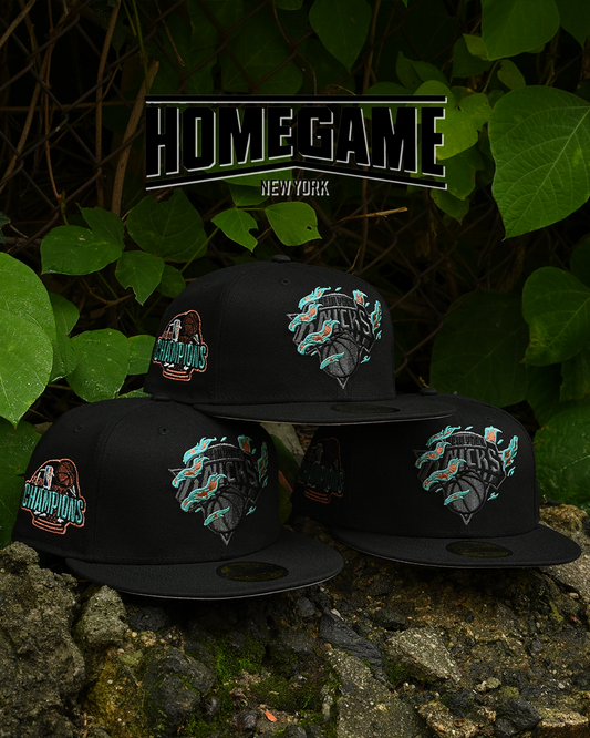 PRE-ORDER! NEW YORK KNICKS CHAMPIONS BLACK/TEAL 59Fifty New Era