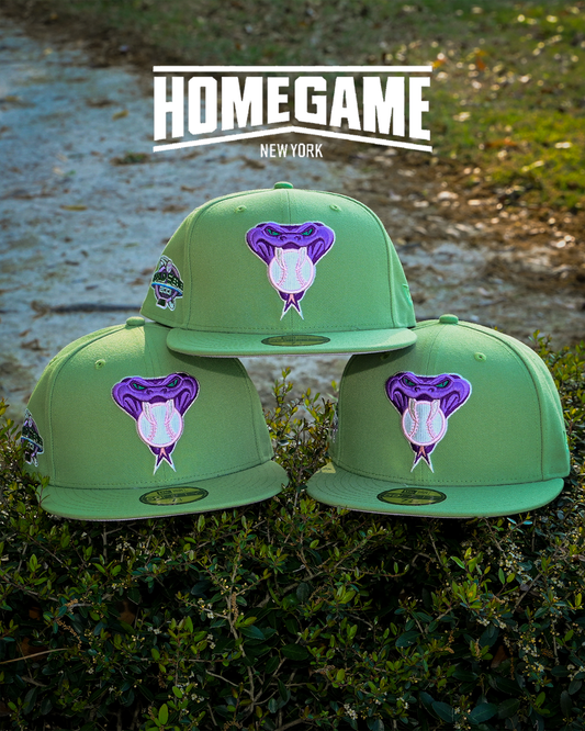 Arizona Diamondbacks 2001 World Series Matcha Green 59Fifty New Era