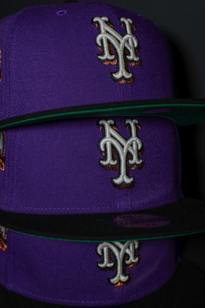 New York Mets 50th Anniversary True Purple/Black 59Fifty New Era