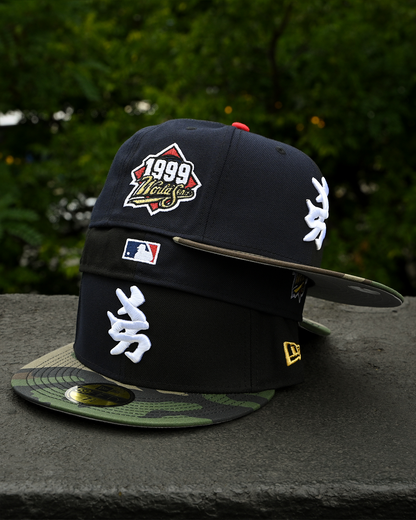 New York Yankees Kanji 1999 World Series Black/Navy/Woodland Camo 59Fifty New Era