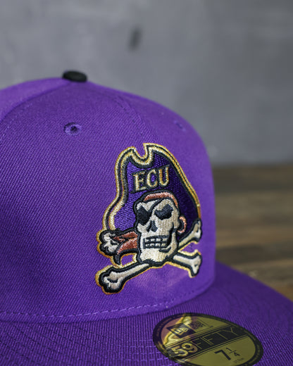 East Carolina Pirates Purple 59Fifty New Era