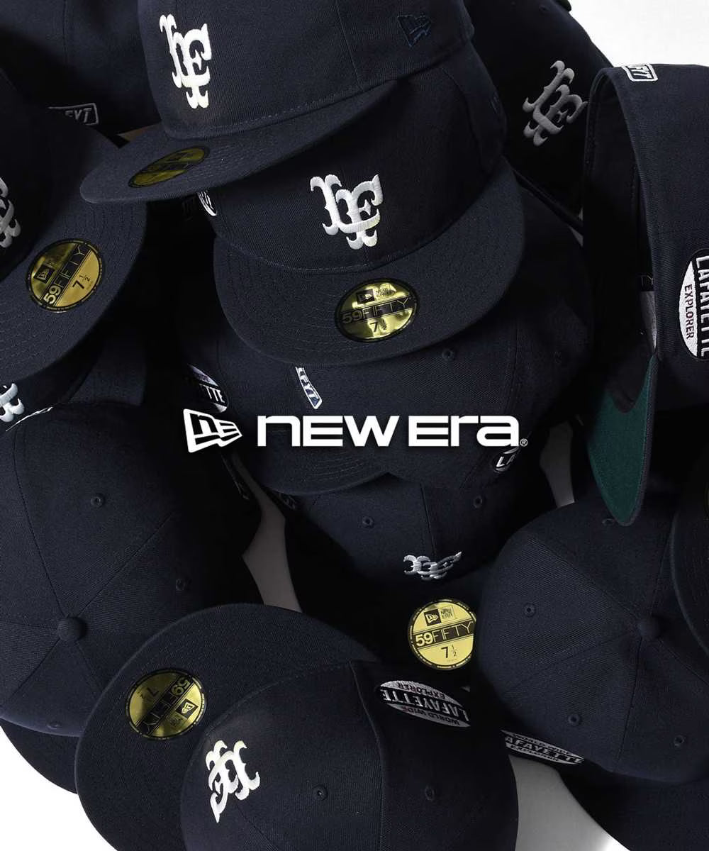LFYT x New Era Lafayette Crew LF Logo Navy 59Fifty Hat Explorer
