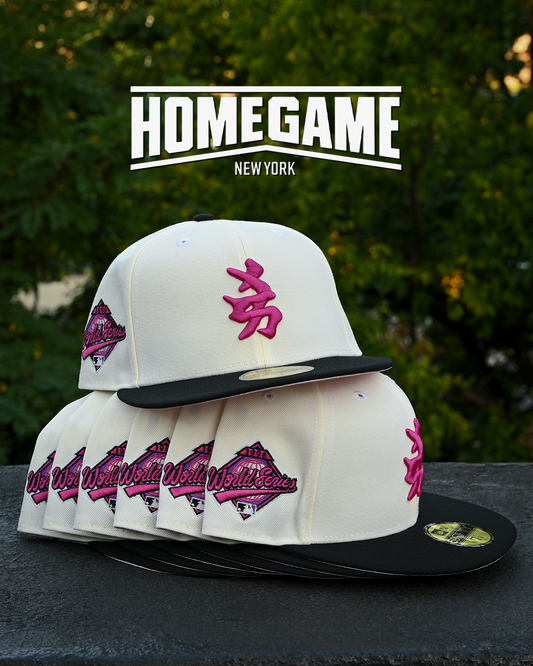 New York Yankees 1996 World Series Kanji Chrome White/Black 59Fifty New Era