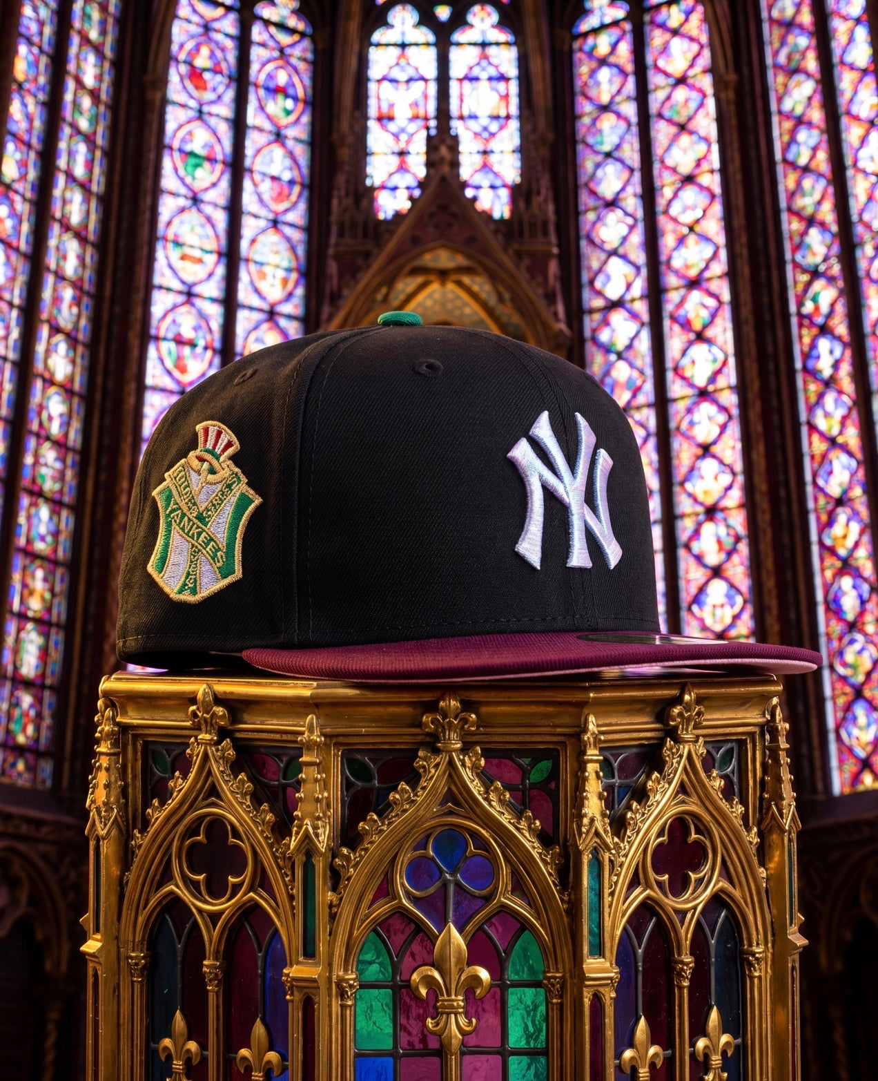 PRE-ORDER! New York Yankees 1961 World Series Black/Burgundy 59Fifty New Era