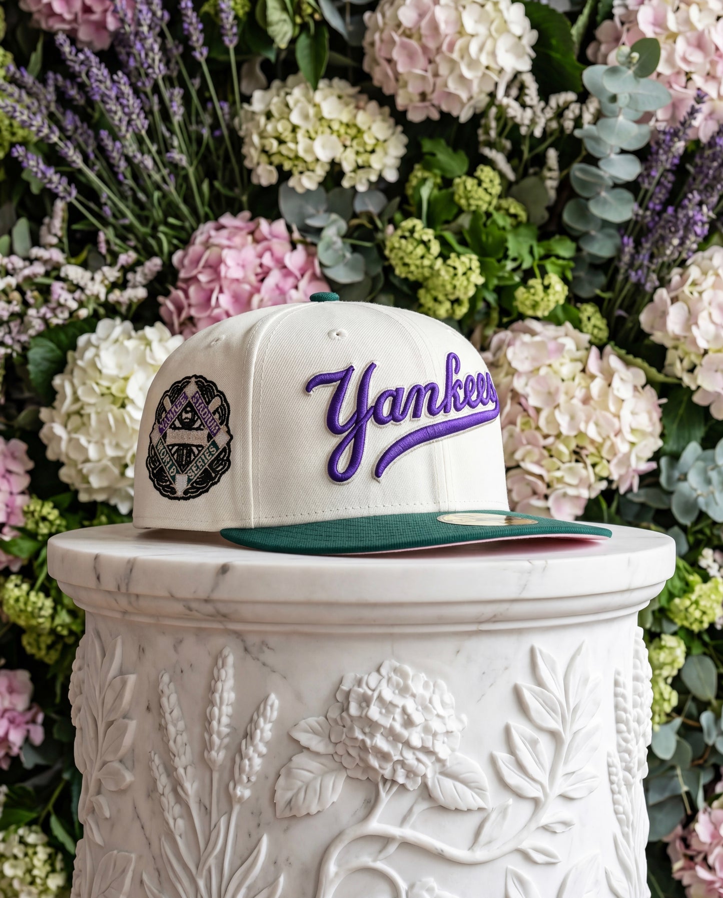 PRE-ORDER! New York Yankees Yankee Stadium Chrome White/Dark Green 59Fifty New Era