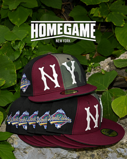 New York Highlanders 1992 World Series Cardinal/Black/Yellow/Woodland Camo 59Fifty New Era