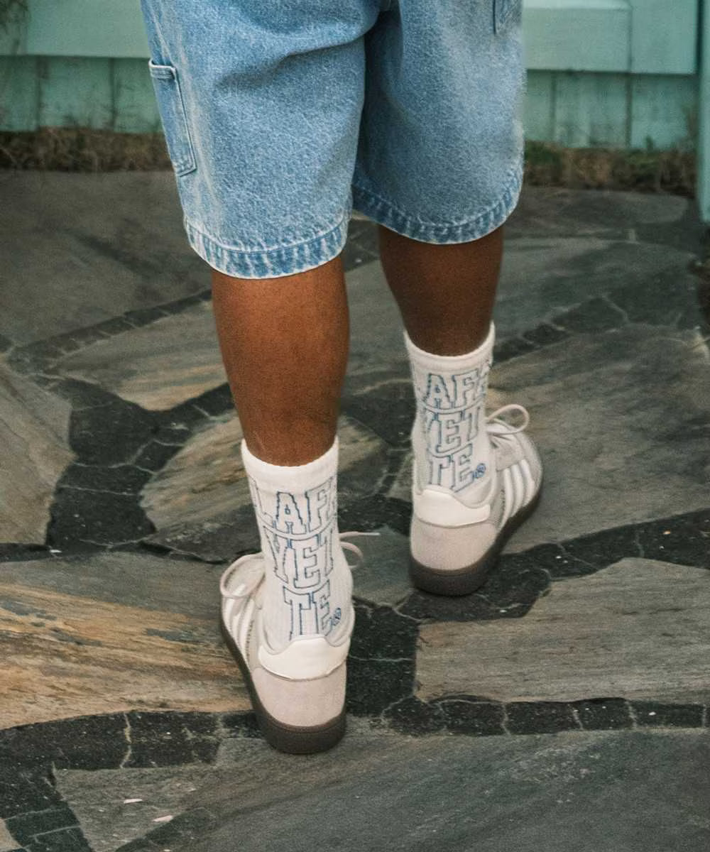 LFYT Lafayette Logo Line Break Socks