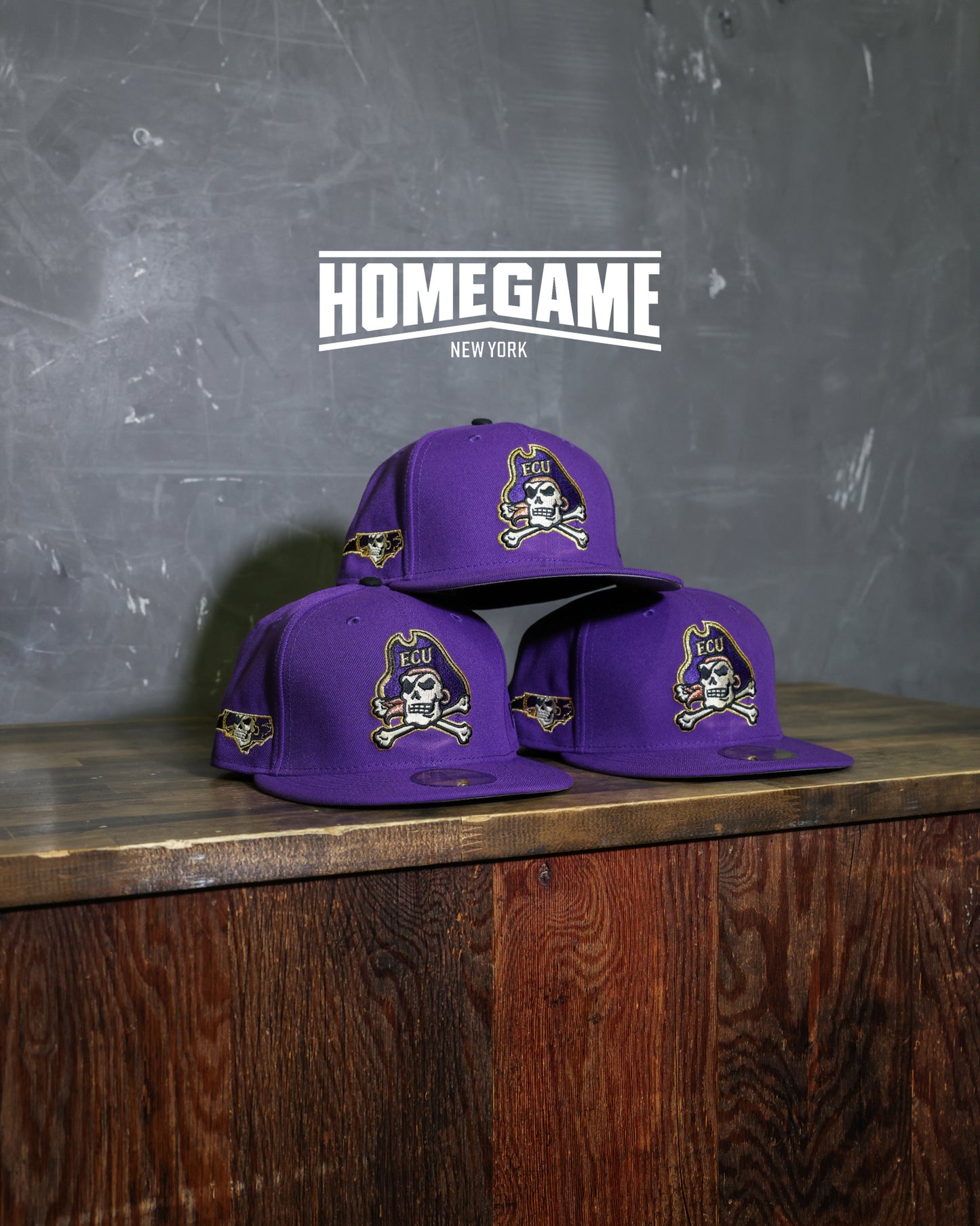 East Carolina Pirates Purple 59Fifty New Era