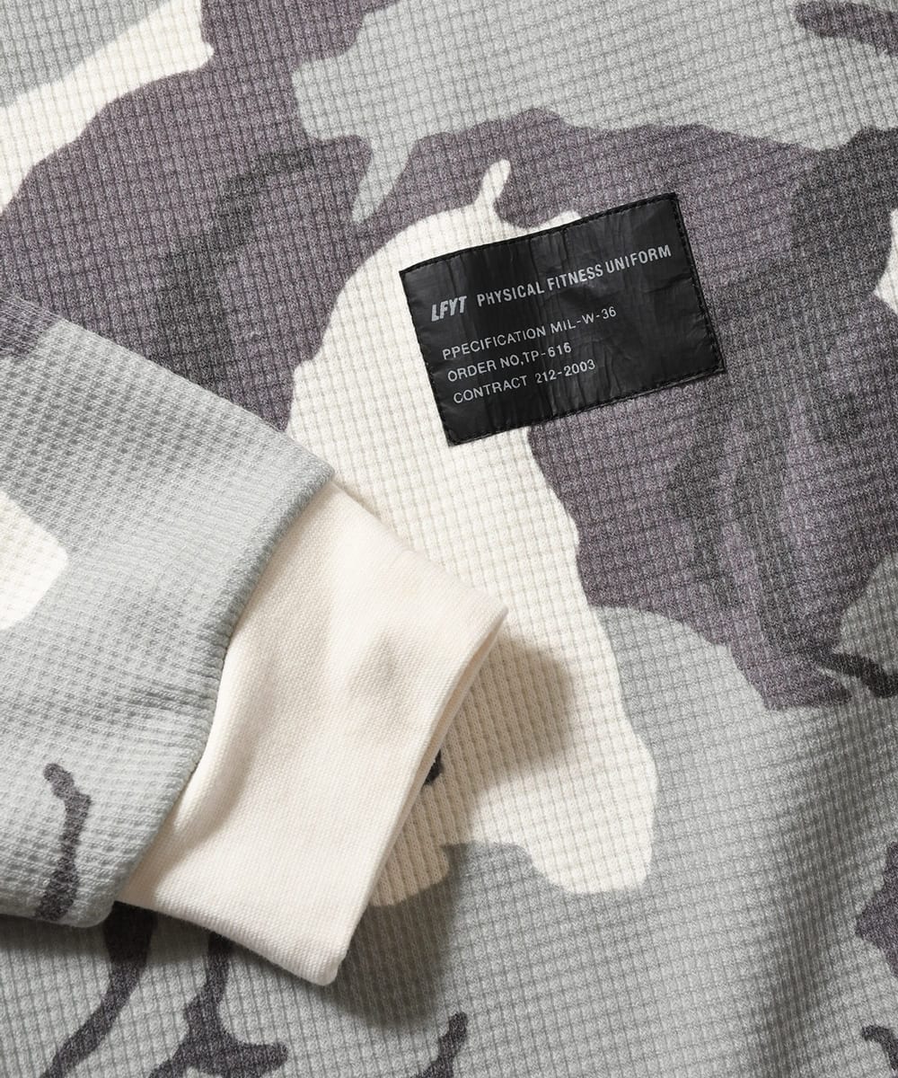 LFYT Waffle Thermal L/S Tee