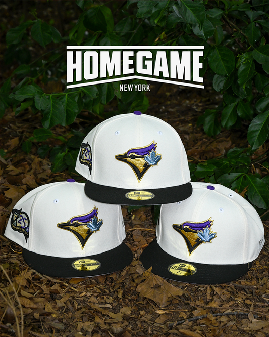 Toronto Blue Jays 25th Season Chrome White/Black 59Fifty New Era