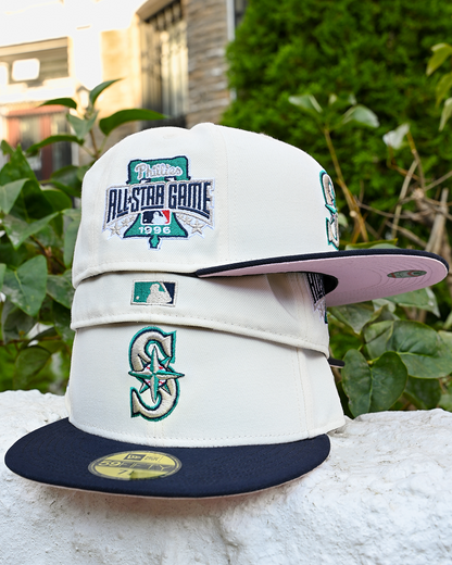 Seattle Mariners 1996 All Star Game Chrome White/Navy 59Fifty New Era