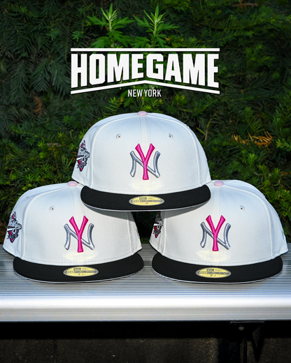 New York Yankees 1998 World Series Chrome White/Black 59Fifty New Era