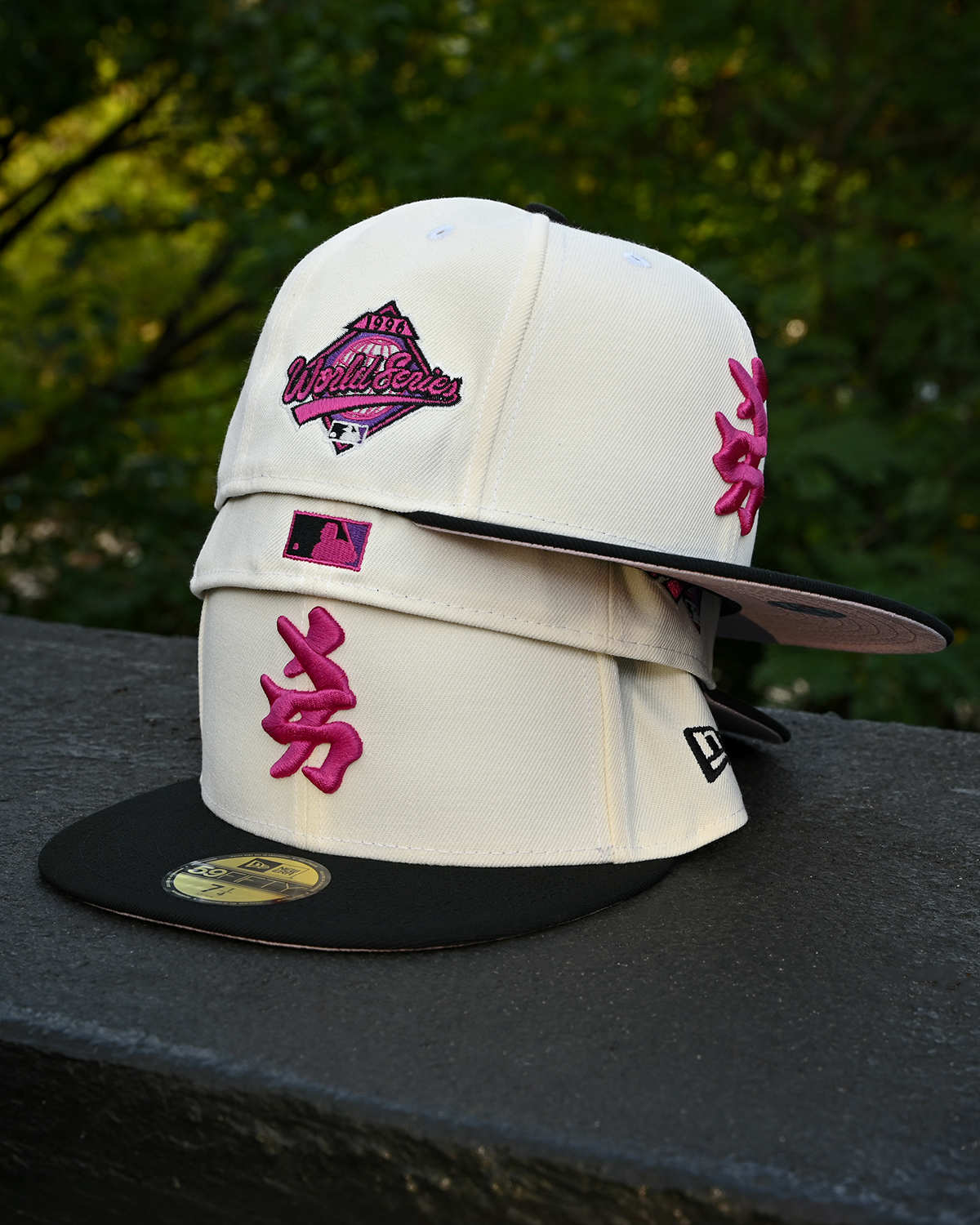 New York Yankees 1996 World Series Kanji Chrome White/Black 59Fifty New Era