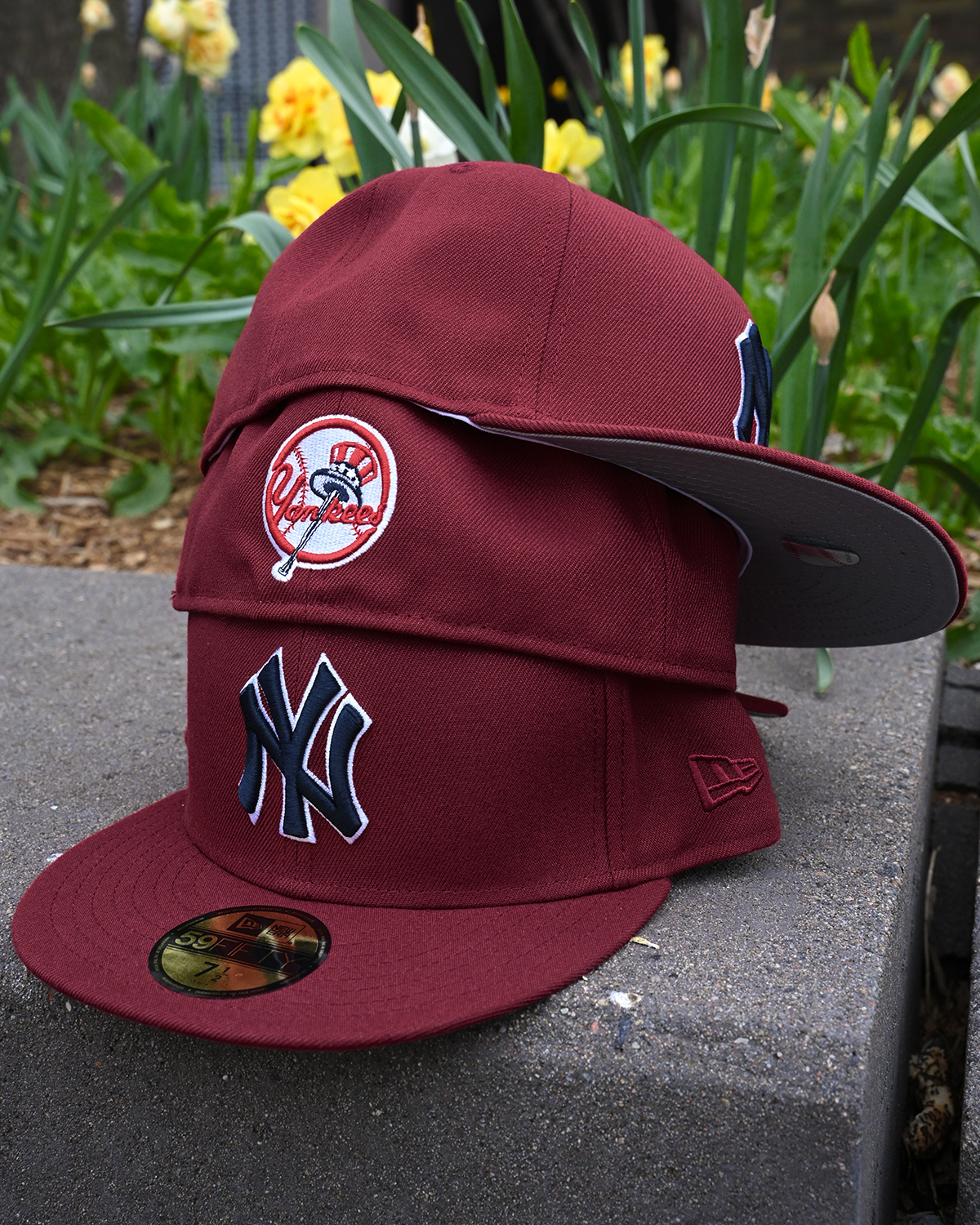 New York Yankees Maroon 59Fifty New Era