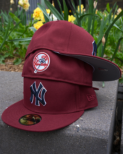 New York Yankees Maroon 59Fifty New Era