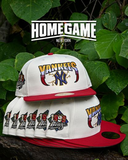 New York Yankees 1999 World Series Chrome White/Red 59Fifty New Era