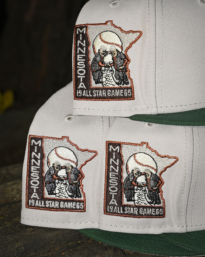 Minnesota Twins 1965 All Star Game Stone/Emerald Green 59Fifty New Era