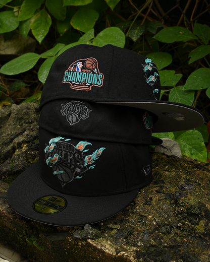 New York Knicks Champions Black 59Fifty New Era