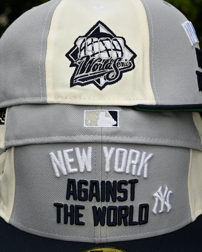 New York Yankees 1999 World Series Against The World Grey/Navy 59Fifty New Era
