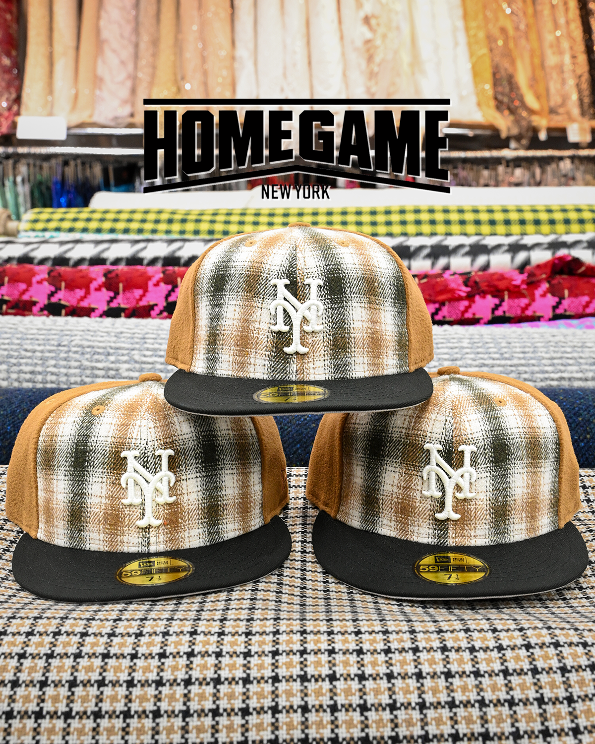 New York Mets Patchwork Multi 59Fifty New Era