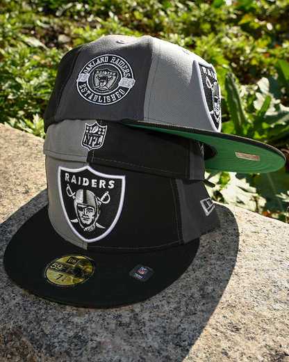 Oakland Raiders 1960 Storm Grey/Black 59Fifty New Era