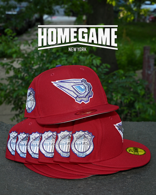 Edmonton Oilers 25th Anniversary Scarlet Red 59Fifty New Era