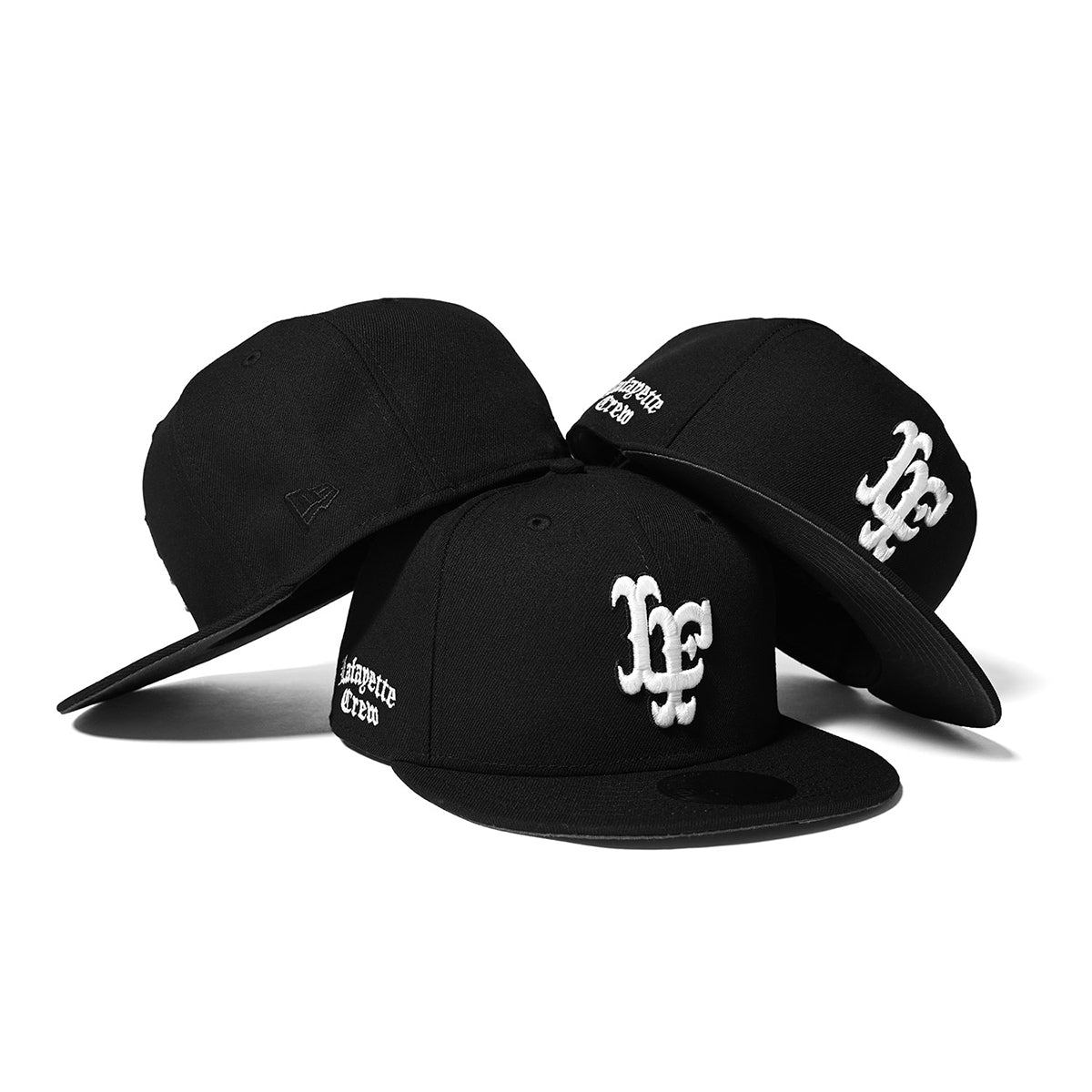 LFYT x New Era Lafayette Crew LF Logo Black 59Fifty Hat