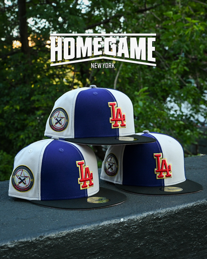 Los Angeles Dodgers Royal/Chrome White/Black 59Fifty New Era