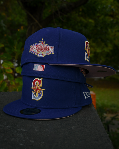 Seattle Mariners 2001 All Star Game Songbird Blue/Northwest Green 59Fifty New Era