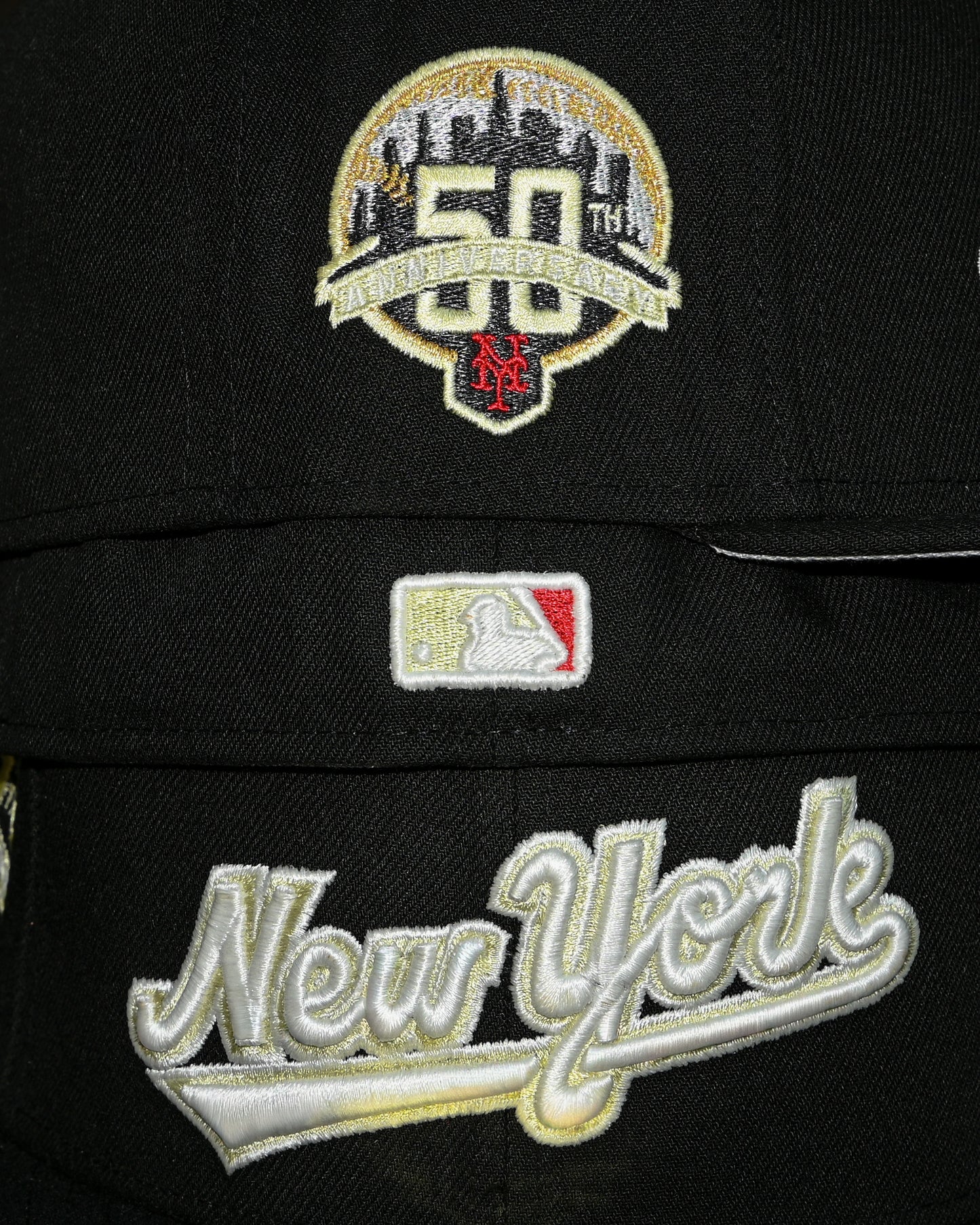 New York Mets 50th Anniversary Black 59Fifty New Era