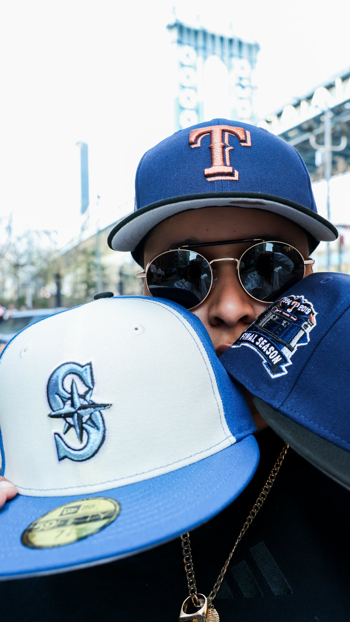 Seattle Mariners 30th Anniversary Chrome White/Seashore Blue 59Fifty New Era