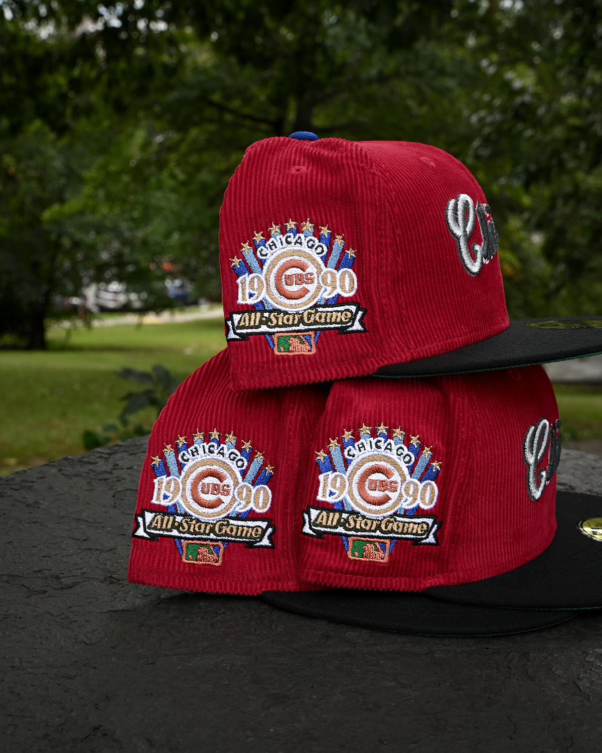 Chicago White Sox 1990 All Star Game Red Corduroy/Black 59Fifty New Era