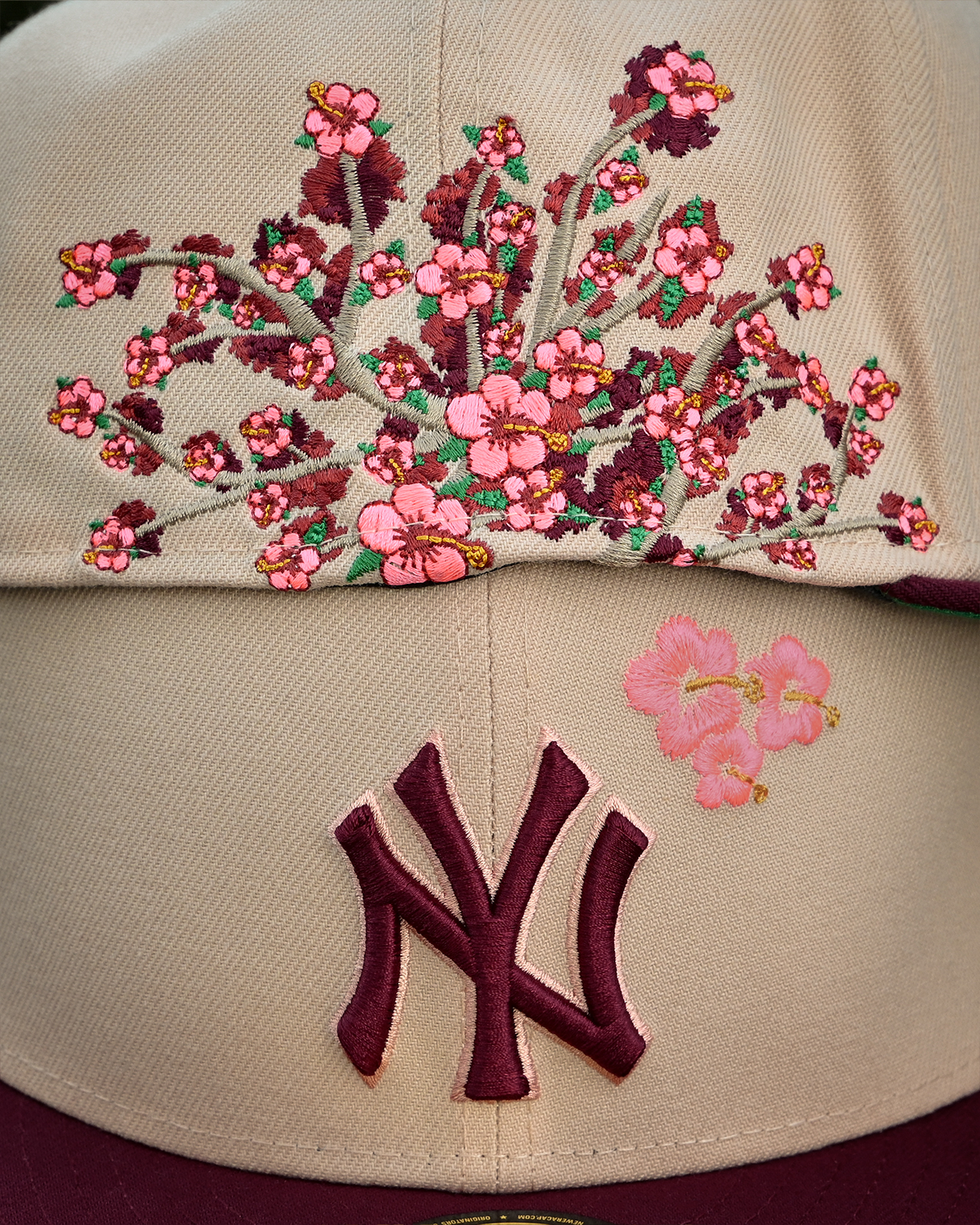 New York Yankees Floral Natural/Red 59Fifty New Era