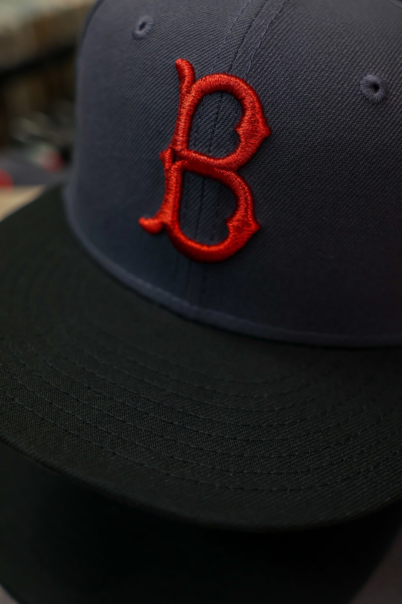 Brooklyn Dodgers Ebbets Field Dark Graphite/Black 59Fifty New Era